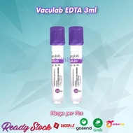 Edta vacuum tube 3ml vaculab edta 3ml