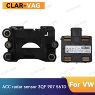 For VW Passat B8 3QF 907 561D ACC Adaptive Cruise Control Radar Sensor 3Q0 907 704A ACC Radar Sensor
