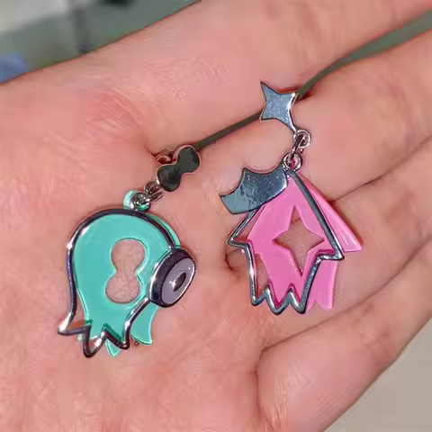 Splatoon 2 (Splatoon 2) Kohime Iida Earrings and Ear Clips Spra 3 Anime peripheral games
