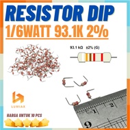 Resistor 1/6w 91.1k ohm 2% Resistor Dip 1/6w 91.1k ohm 2% per 10pcs