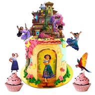 Cartoon Magic Full House Encanto Encanto Acrylic Card Cake Dessert Decoration Birthday Party Decorat