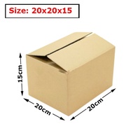 Super convenient carton box 20x20x15