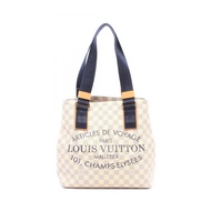 [二手] 路易威登LOUIS VUITTON手提包 Plan Soleil Cabas PM Damier Azur N41179 PVC 塗層帆布絨面革 Plan Soleil Cabas PM