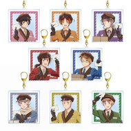 Anime keychain Hetalia World Stars mica Acrylic printed with Axis Powers Hetalia decorative accessor