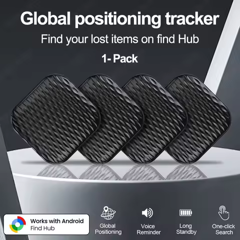 Mini GPS Location Tracker Google's Find Hub App Remote Positioning Tag Android Finder Support Samsun