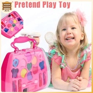 [8C15] 32PCS Kids Makeup Toys Girls Real Makeup Kit Washable Non-toxic Makeup Toy Set Retro Beauty M