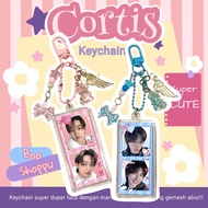 GANTUNGAN CORTIS PHOTOSTRIP KEYCHAIN CORTIS CLEAR ACRYLIC KEYCHAIN CORTIS KEYCHAIN/ CORTIS KEYCHAIN