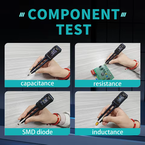 ZOYI-LCR intelligent digital tweezers Bridge ZT-MD1 Component tester Patch resistance inductance cap