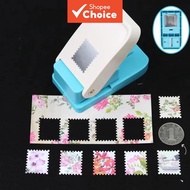 Portable Decorative Edge Punch, Scrapbooking Border Stamp DIY Paper Tool for Cards Photo Album Journ
