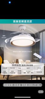 飛利浦吸頂天花燈風扇