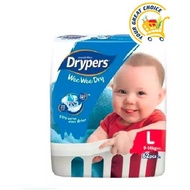 Drypers Wee Wee Dry L62s 62pcs