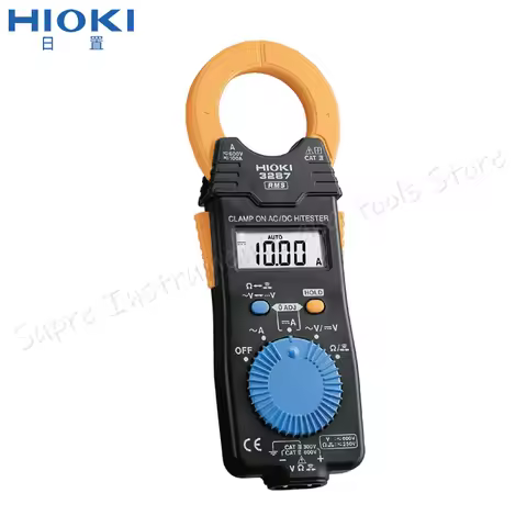 HIOKI Japan 3287 clip on meter, multimeter, ammeter, AC/DC, measuring small current