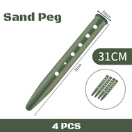 Camping Hammer Tent Peg 20 l 30 l 40cm Sand Peg Stakes Flysheet Tarp Ground Nail Pancang Khemah Paku