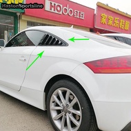TT Auto Car Side Window Air Vent intake Decoration Trims For Audi TT 2008-2014 Car Accessories