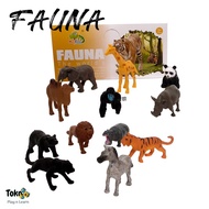 Fauna The World Educational Toys for Children Wild Safari Animals