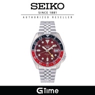 [Official Warranty] Seiko SSK031K1 Men's Seiko 5 Sport GMT Limited Edition Automatic Stainless Steel Strap Watch