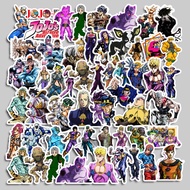 50PCS Anime JoJo's Bizarre Adventure Graffiti Stickers For Luggage Phone Case Laptop Notebook Decals