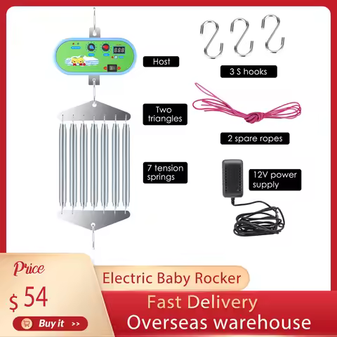 Electric Baby Rocker Controller Swing Cradle Driver Baby Spring Cradle Baby Hammock Motor 10 levels