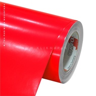 MERAH Stabilo Red Oracal Sticker - Oracal 6510 - Oracal Stabilo