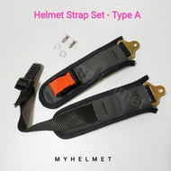 Motor Helmet Strap Buckle / D ring universal accessories clip