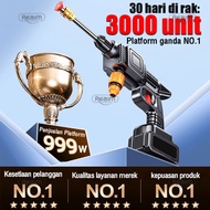 Reaim mesin cuci mobil cordless 450w 100Bar alat cuci mobil alat cuci