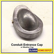 ♨ ❀ ✼ Conduit Electrical Service Entrance Cap or Weather Cap 2, 2-1/2, 3, 4 inches