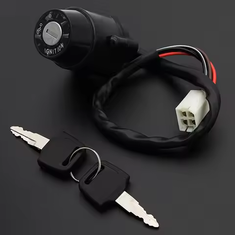 Motorcycle Accessories Ignition Switch Lock Key Set For Yamaha DT100 DT125 DT175 DT250 XT250 DT 100 