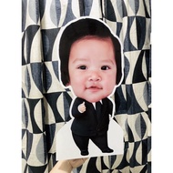 Baby boss table standee free layout and softcopy