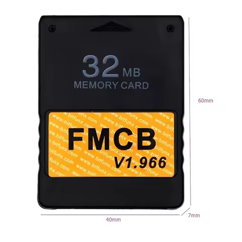 Free McBoot v1.966 Memory Card for Sony PS2 FMCB Game Saver 8MB/16MB/32MB/64MB
