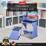 Lazio Cars Minion Hello Kitty Cartoon Character Study Table Set for Children / Kids Wooden Study Tab