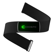 COOSPO เซ็นเซอร์วัดอัตราการเต้นของหัวใจแบบชาร์จได้ H9Z เซ็นเซอร์ Bluetooth5.0สายรัดหน้าอกเอชอาร์เอ็ม