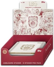 Topps Sticker Box - 125 Years Anniversary | Sticker Album & Collecting Fun for Fans | FC Bayern Muni