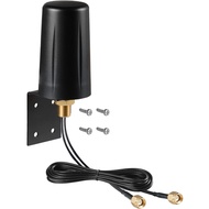 9dBi WiFi 6 6E Tri-Band 2.4GHz + 5 GHz + 6GHz Wall Mount WiFi Antenna for WiFi 6 6E Router Hotspot P