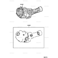 TRANSFER OVERHAUL KIT SET TOYOTA CALDINA GT4 4WD