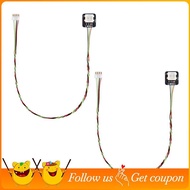 2PCS for  CyberBrick WS2812 RGB LED Light Board IDC0.8 4-Pin Connector 3D Printed Model Components