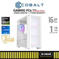 COBALT CLASSIC INTEL - Core i5-14400F/i7-14700F - RTX4060/5060Ti 8GB/16GB - 16GB/32GB RAM - 1TB/2TB 