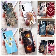 For Samsung Galaxy A17 4G Case SM-A175F New Luxury Painted Cover Soft Slim Phone Case For Samsung A1