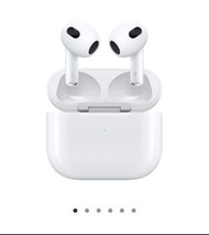 全新蘋果AirPods (第 3 代) 搭配充電盒