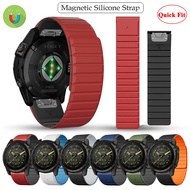 Garmin Fenix 8 51mm 47mm E Enduro 3 2 Strap Quick Release 22mm 26mm Silicone Magnetic