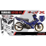 LC135 V1 COVERSET BODY STICKER CUSTOM