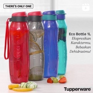 100% new tupperware botol minum 1 liter eco 1l tumbler promo happy