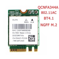 For Dell NEW Wireless 1820 DW1820 WLAN WiFi 802.11AC + BT 4.1 QCNFA344A M.2 867mbps WIFI Card D4V21 