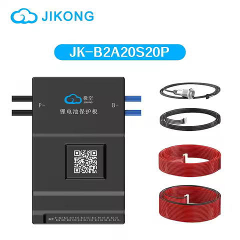 JIKONG JK-B2A20S20P Smart BMS 8S-24S Li-ion/ Lifepo4/ LTO Battery Active Balance Management System 1