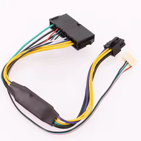 ATX 24pin To 6pin Line Z200/Z210/Z220/Z230/Z240 SFF Server PSU Main Power Supply Cable 30CM
