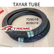 Motorcycle 70/90/18 80/90/18 Tyre Tayar Tube Bunga Maxxis Diamond Brand CRV CMI Rubber