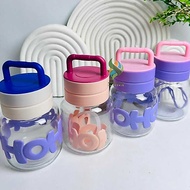Hoho 300ml Aesthetic BPA Free Glass Tumbler Bottle Glass Bottle