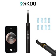 XKOO S23 Earwax Removal Cleaner 3.5mm Ear Camera with 6 LED Lights Visual Ear Cleaner 1080P FHD Video Otoscope