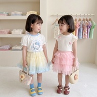 Beautiful dress Set for girls, Hello Kitty shirt with Princess Tutu Skirt 8 - 15kg [ST.C50;C51,C66] 