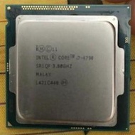 【現貨】i7-4790 4代4核8線程CPU,3.6G,1150接口,正常使用拆機