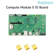 RR Efficient Development Platform Compute Module 5 IO Board for RPi CM5 with Simplified Enclosure De